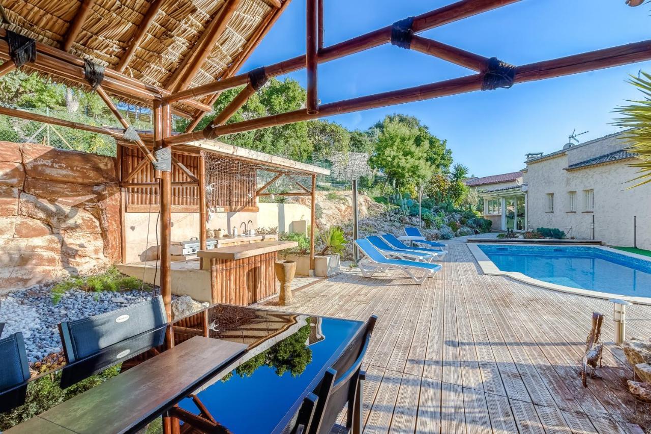 Appartement Beau T3 Au Mont Des Oiseaux à Hyères Extérieur photo